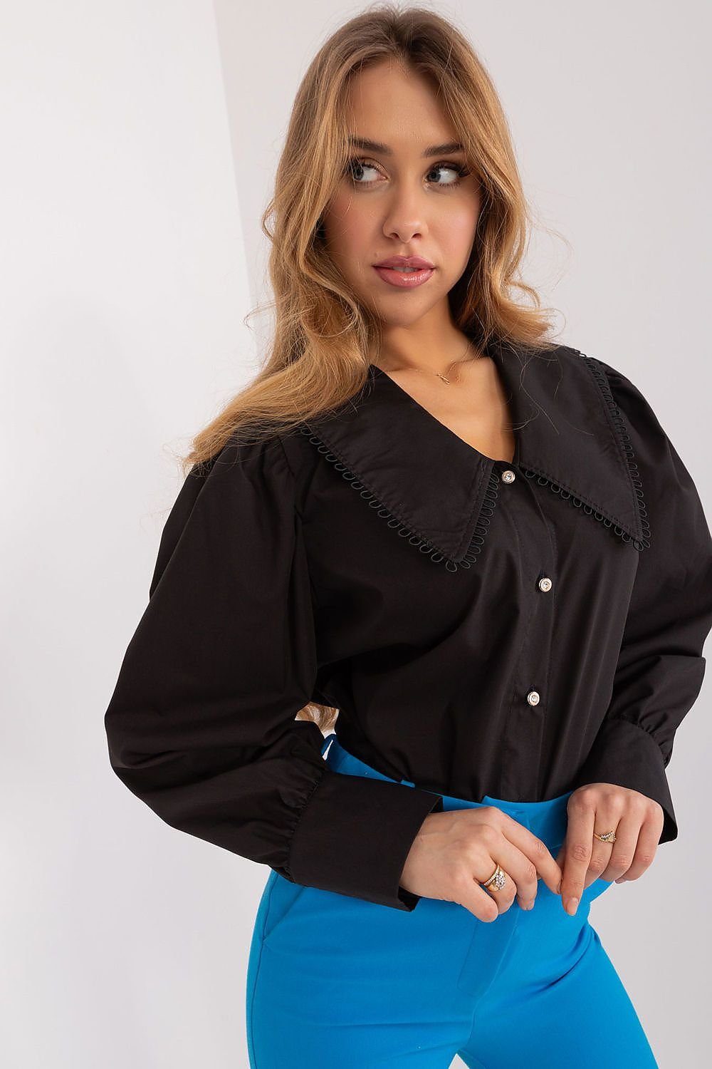 Women elegant classic Long sleeve shirt