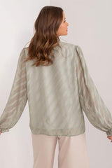 Classic women's button-down Long sleeve shirt