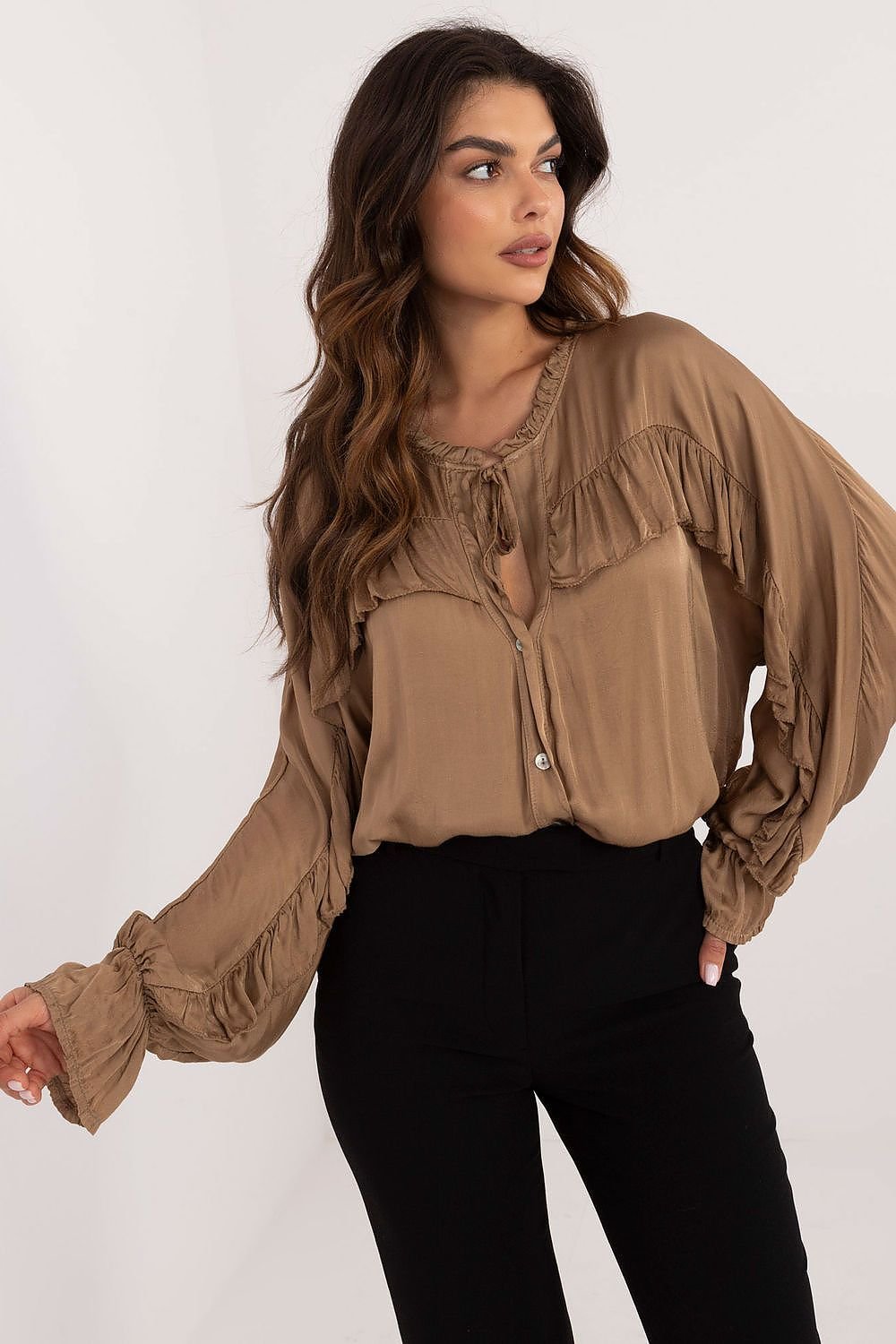 Women stylish long sleeve shirt