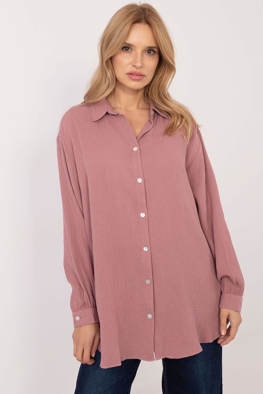 Women casual Long sleeve shirt