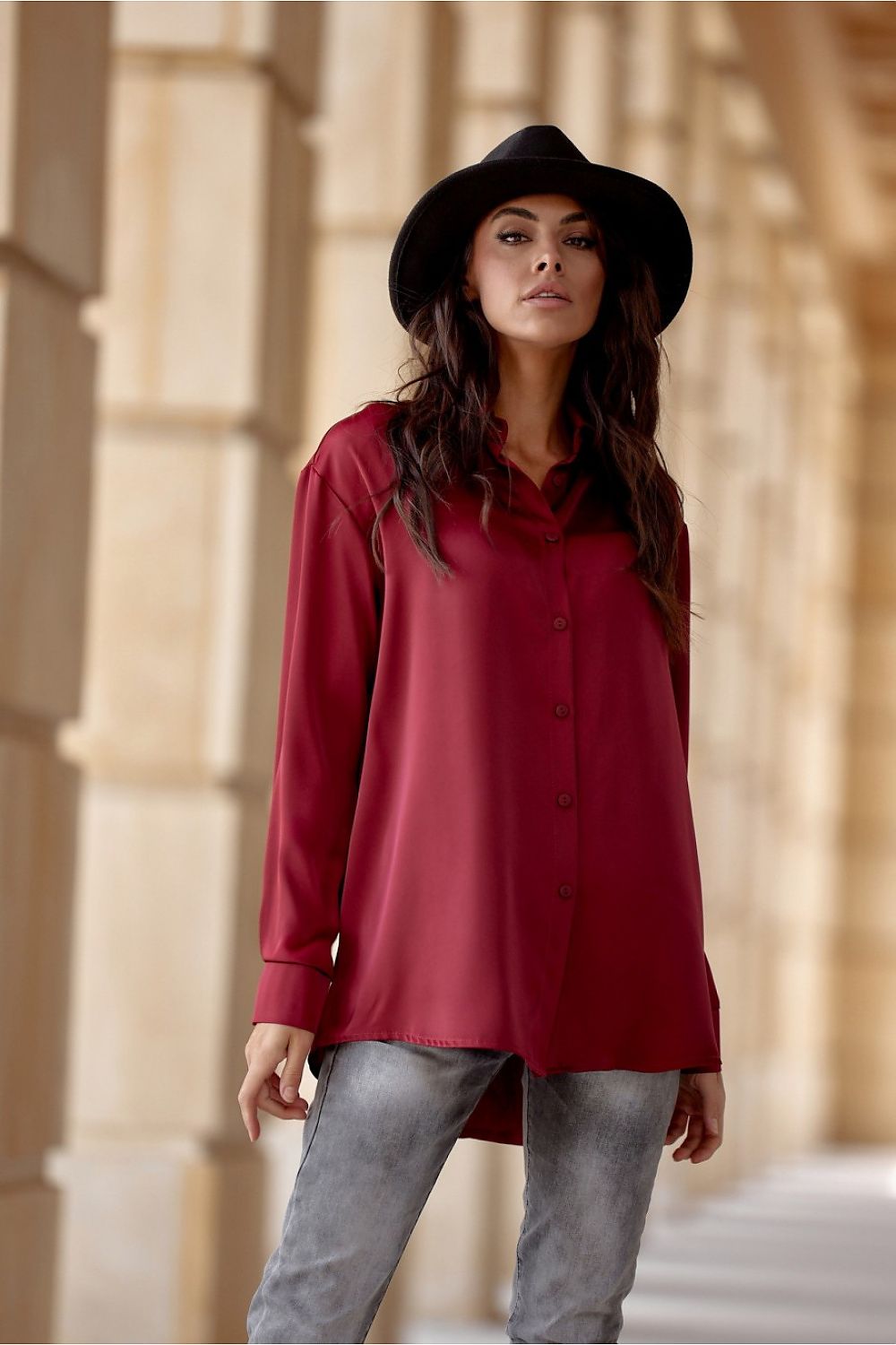 Women fashion Long sleeve shirt