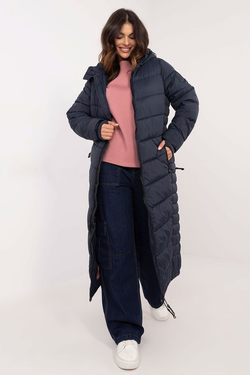 Elegant and comfortable long women's jacket