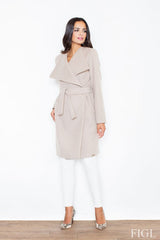 Elegant oversize autumn coat