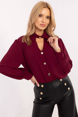 This elegant women's shirt is the perfect choice for women with long sleeve