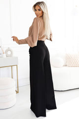 Elegant wide-leg pants