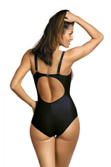 Unique one-piece swimsuit, created for a woman