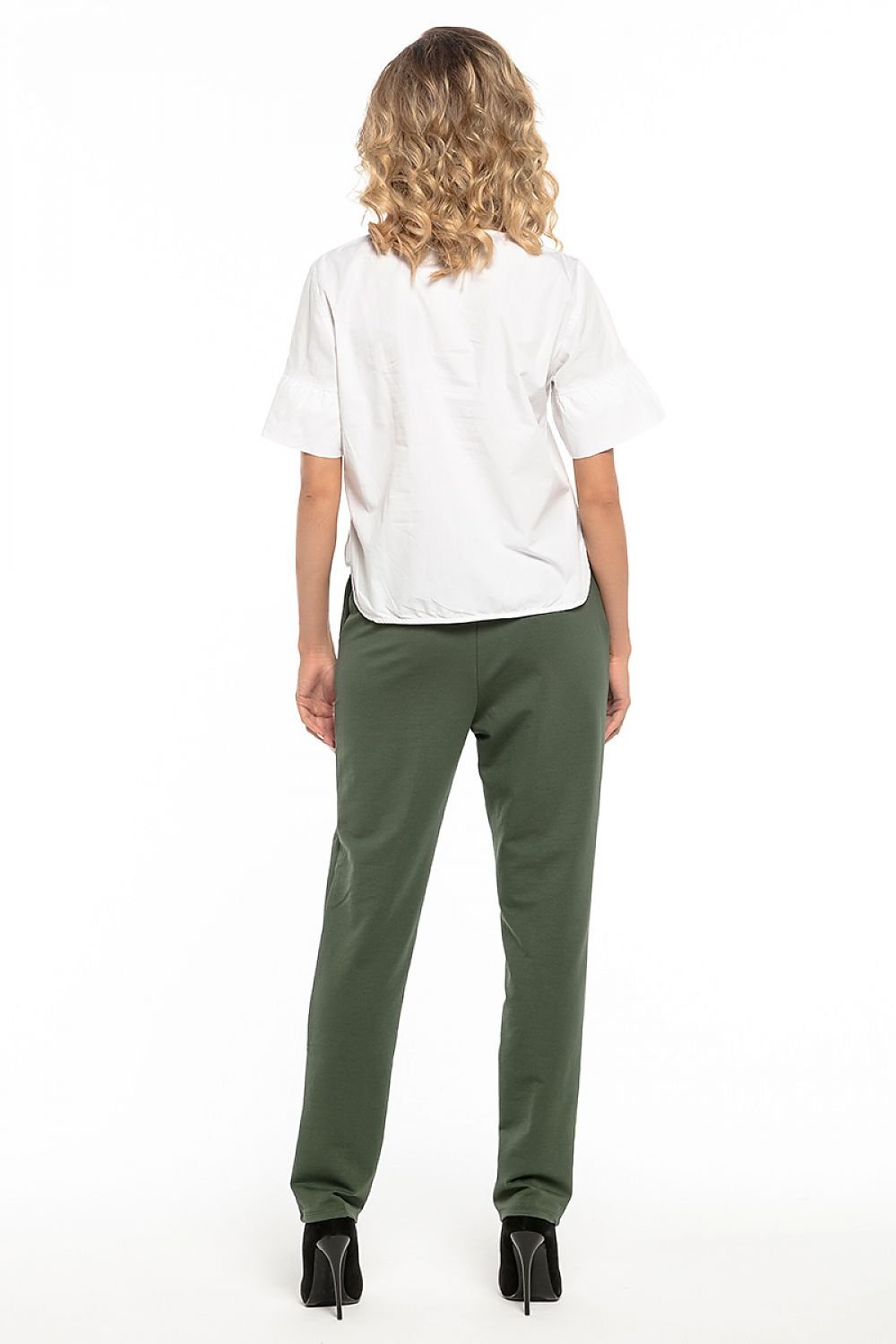 Elegant trousers with edge and pockets