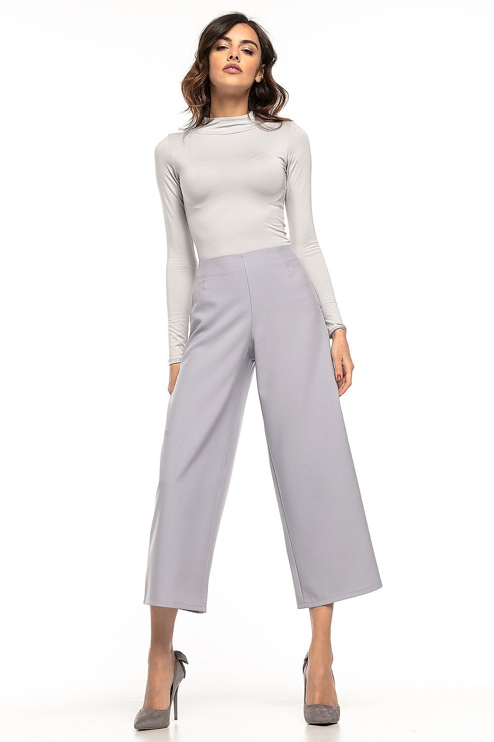 High waisted trousers