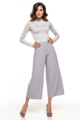 High waisted trousers