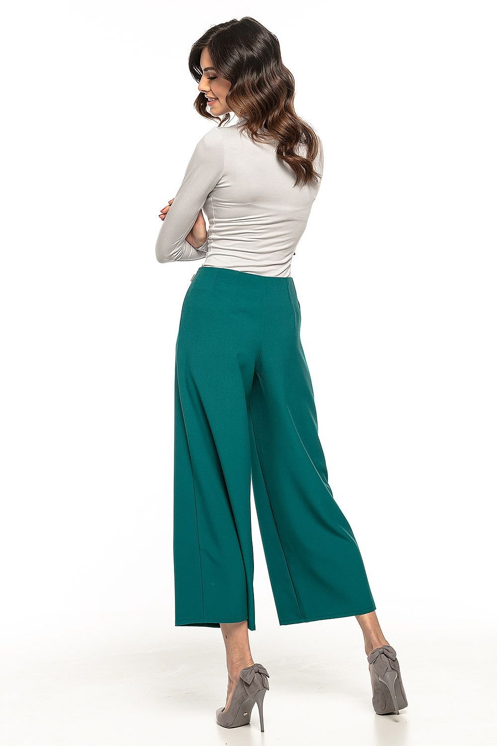 High waisted trousers