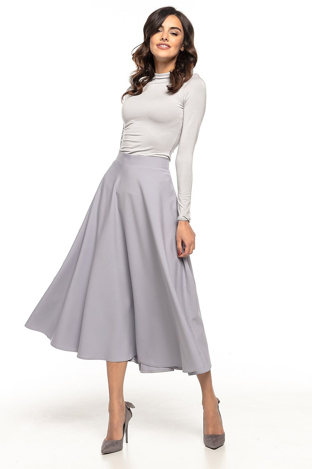 Beautiful fabric midi skirt for women