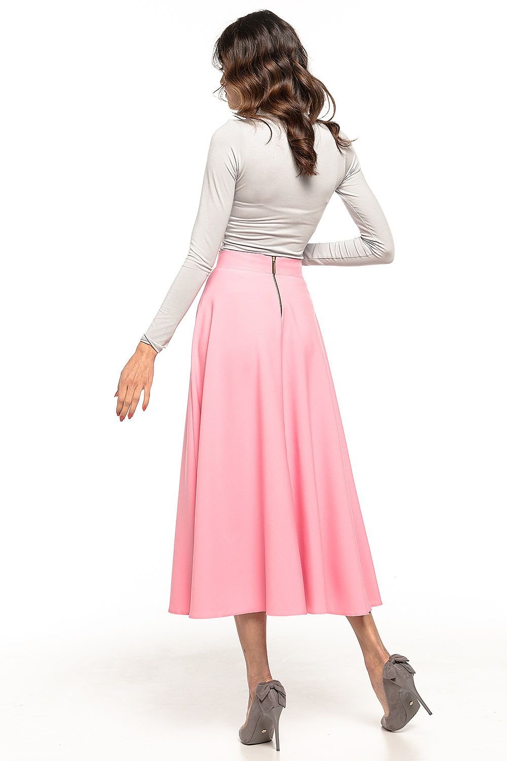 Beautiful fabric midi skirt for women