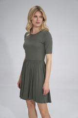 Women Summer  dress with short sleeves