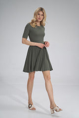 Women Summer  dress with short sleeves