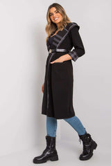 women's unbuttoned coat