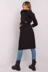 women's unbuttoned coat