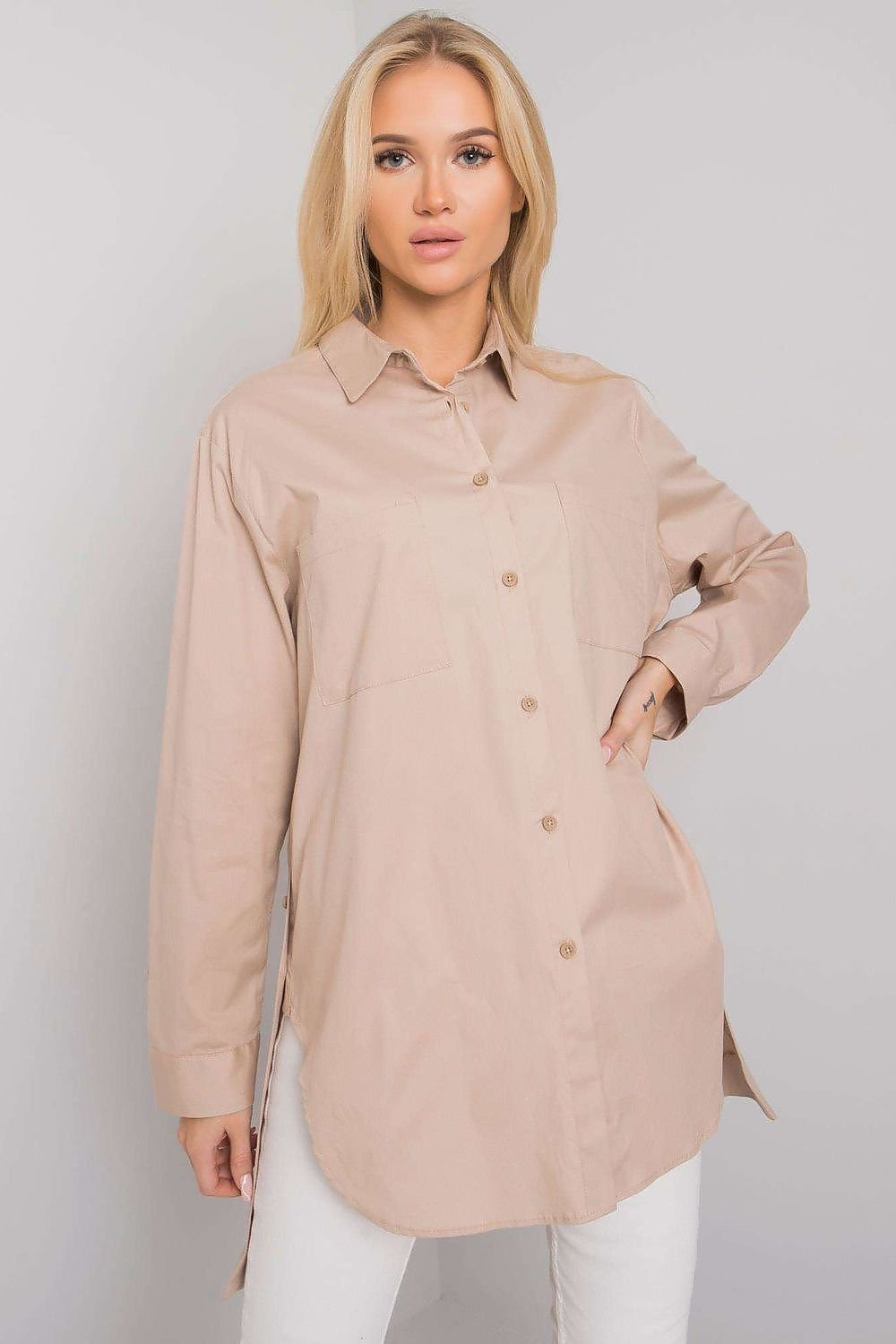 Women fashion long sleeve shirt