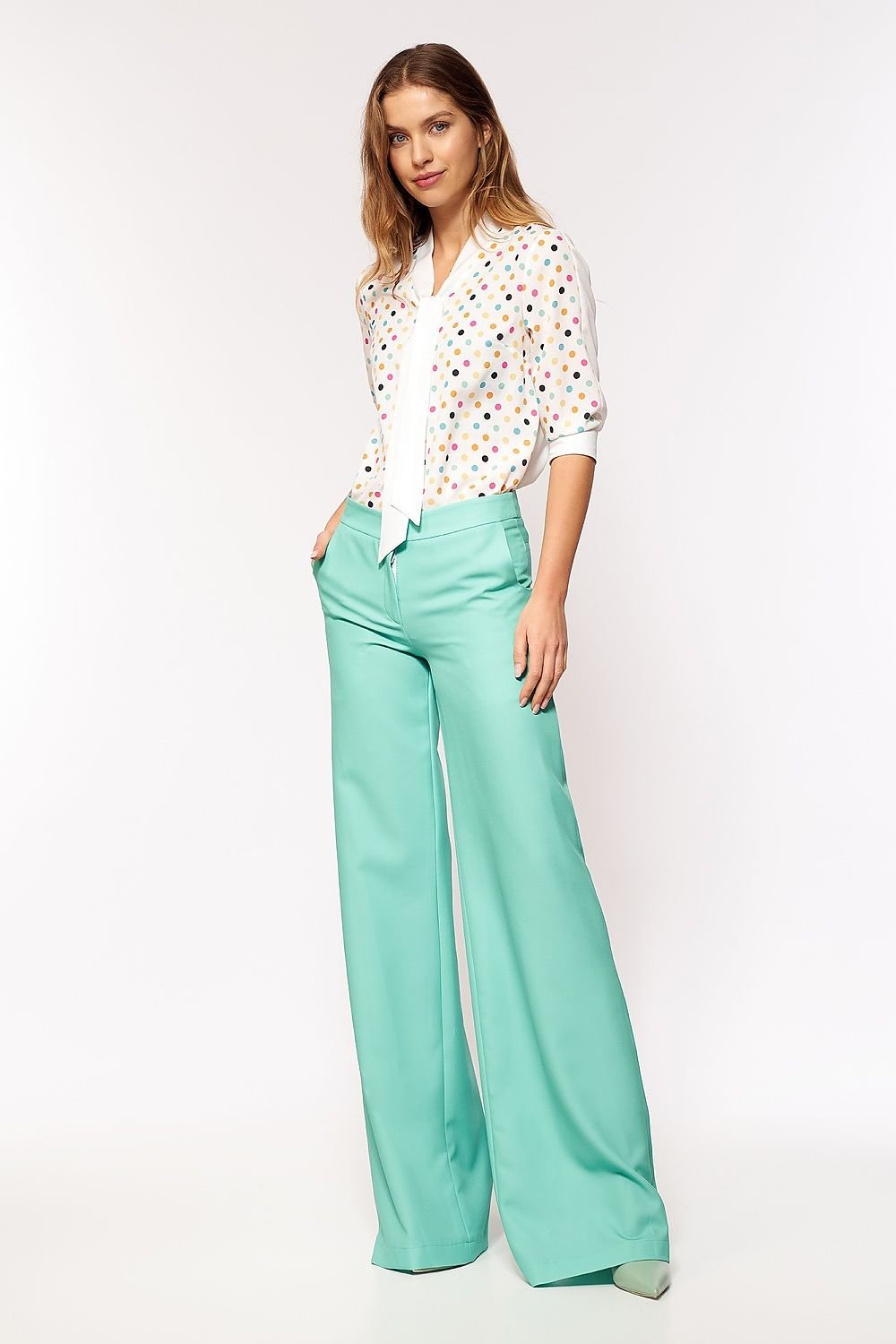 women Pink palazzo pants