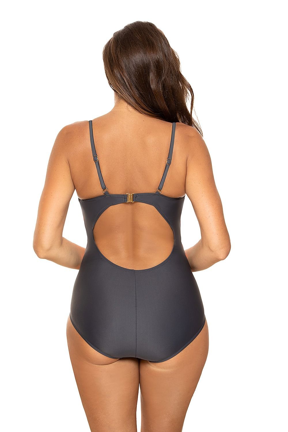 One-piece swimsuit with push-up effect for a beautiful, natural look