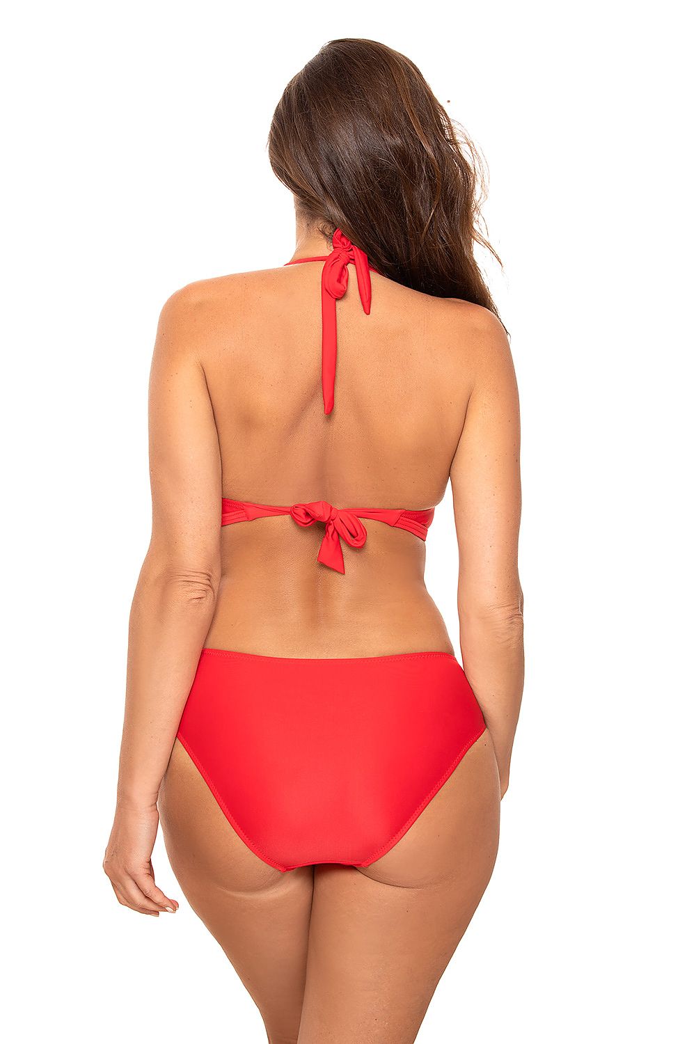 One-piece swimsuit, push-up effect with a beautiful natural look