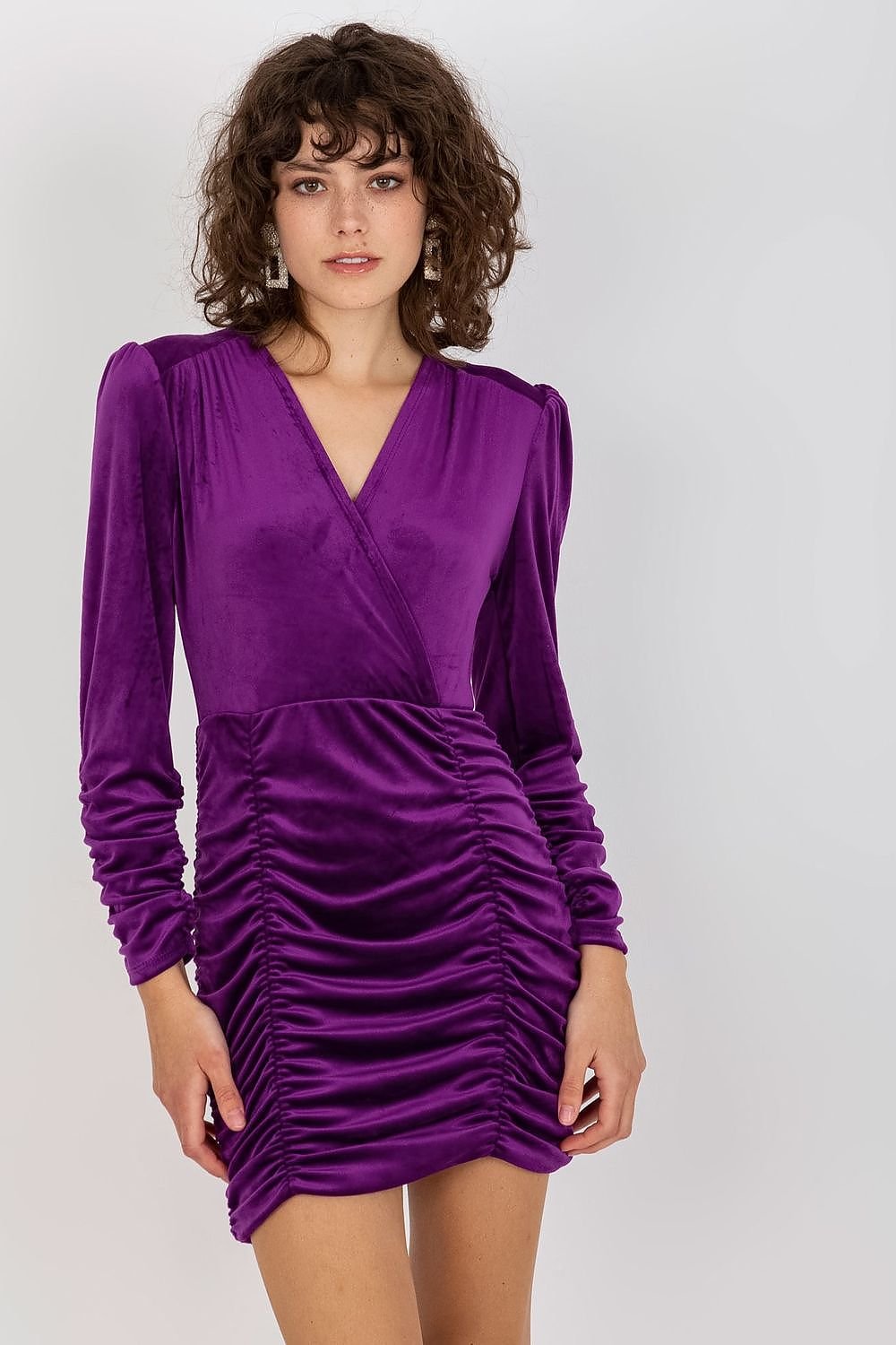 Women evening party  dress with long sleeves