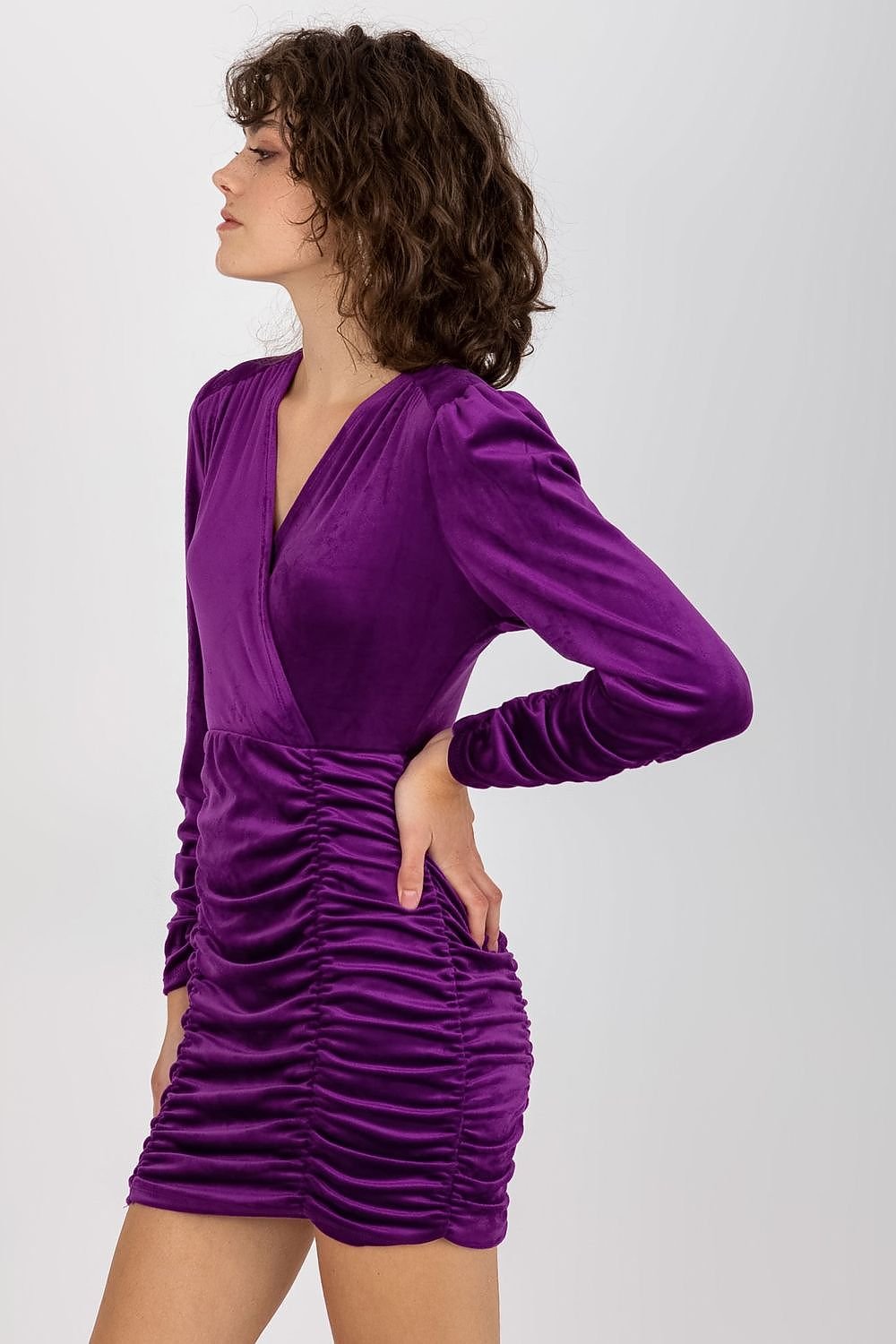 Women evening party  dress with long sleeves