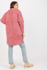 Women's coat with long sleeves