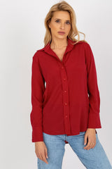 Women's button-down shirt with long sleeves