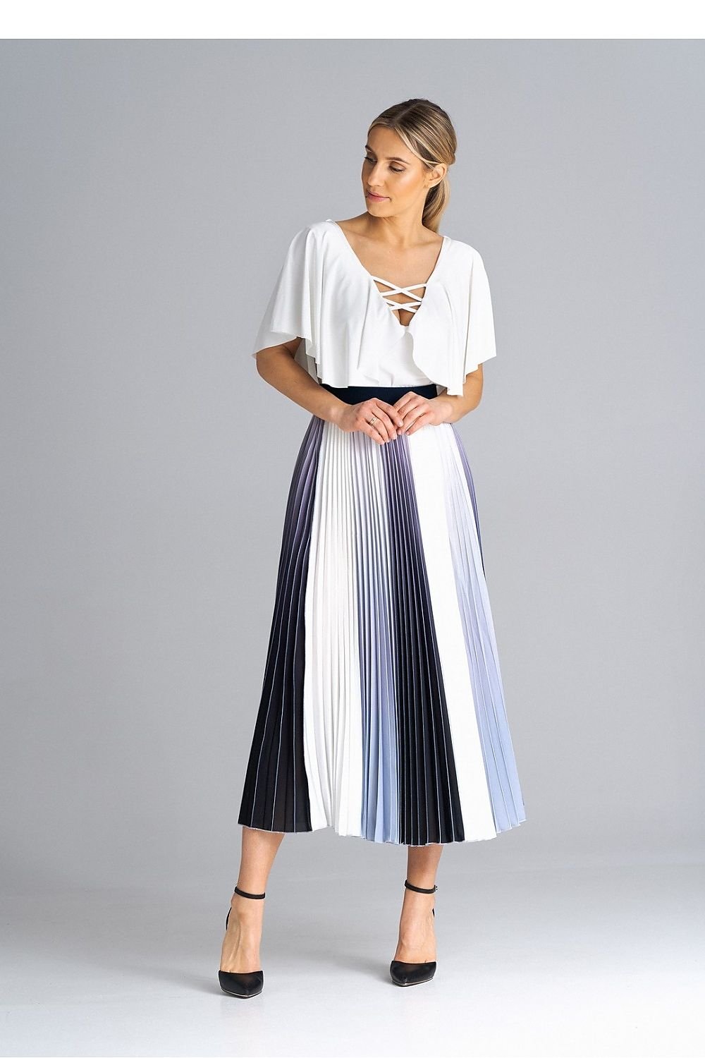 Midi pleated skirt  perfect for many occasions