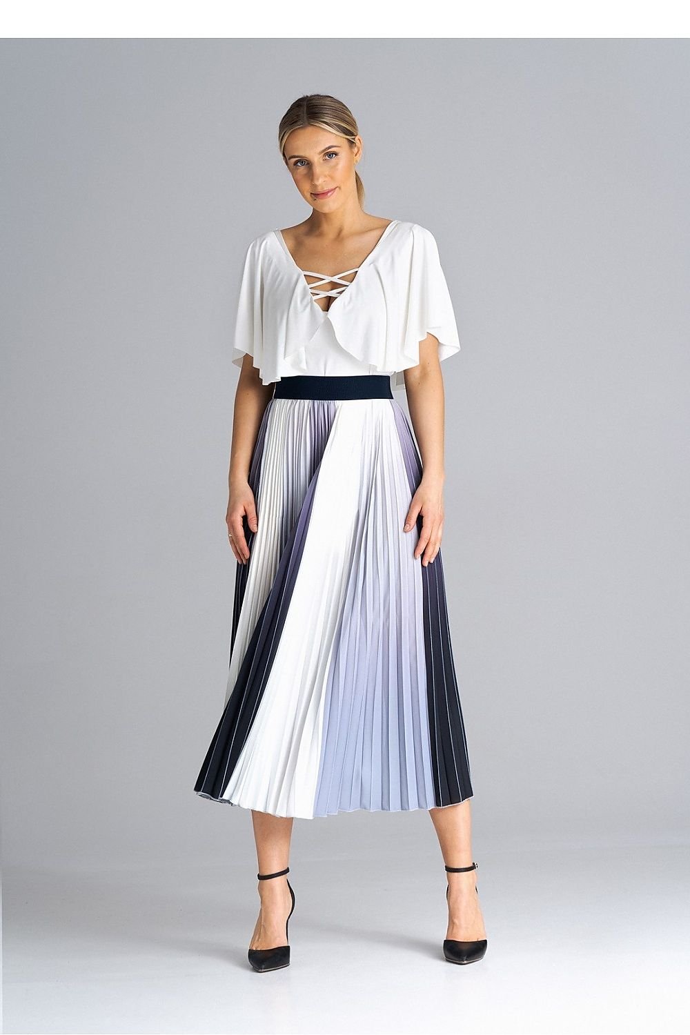 Midi pleated skirt  perfect for many occasions