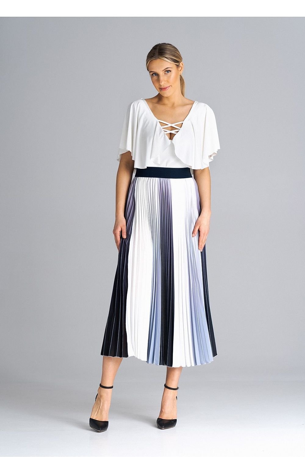 Midi pleated skirt  perfect for many occasions